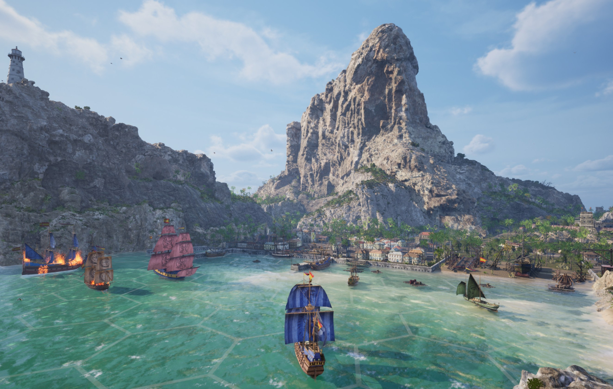 Caribbean naval combat